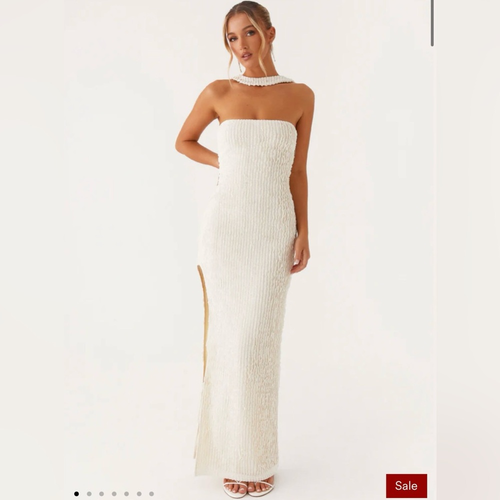 Brand new white peppermayo dress!